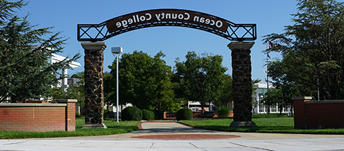 Ocean County College Archway